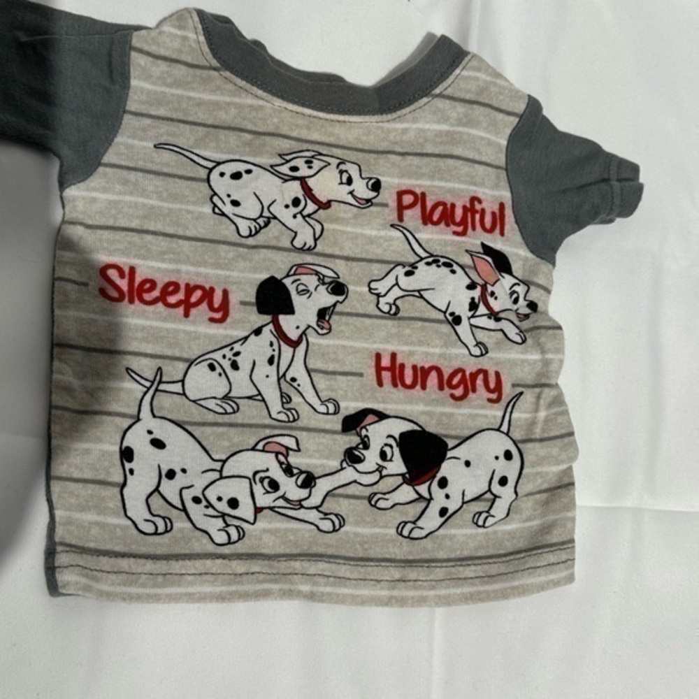 Disney Baby 9 Months Dalmatians Pajama Top